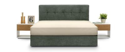 Virgin Bed with Storage Space: 160x215cm: MALMO 37