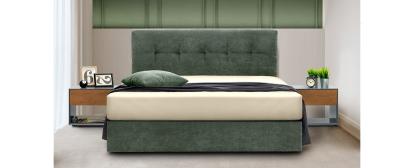 Virgin Bed with Storage Space: 160x215cm: MALMO 72