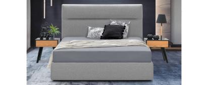 Jupiter Bed with anatomic framework: 165x225cm: MALMO 41
