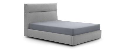 Jupiter Bed with anatomic framework: 165x225cm: MALMO 95