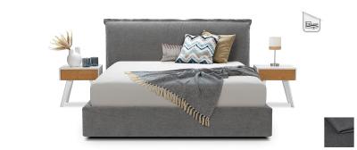 Luna King Size bed with anatomical framework: 205x225cm: MALMO 95