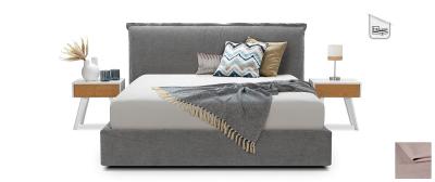 Luna Bed with storage space: 185x225cm: MALMO 61