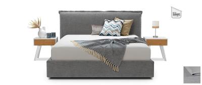 Luna Bed with storage space: 185x225cm: MALMO 83