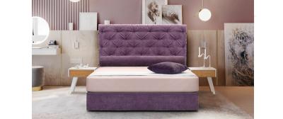 Onar Bed with storage space: 164x212cm