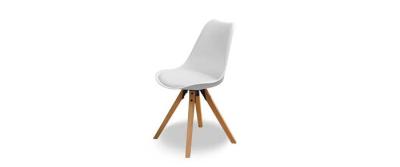 Dima: Black with oak coloured legs