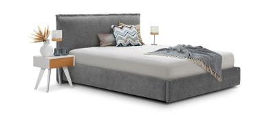 Luna Bed with storage space: 185x225cm: BARREL 83