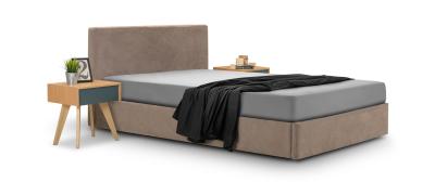 Κρεβάτι Venus με αποθηκευτικό χώρο: 120x210cm: BARREL 83