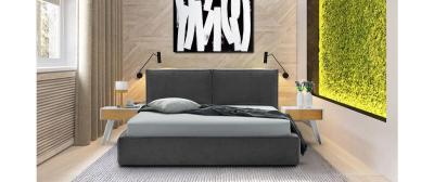 Mercury King Size Bed with anatomical framework BARREL: 83
