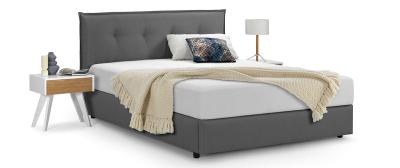 Grace κρεβάτι με αποθηκευτικό χώρο 130x210cm Malmo 61