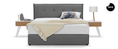 Grace bed with storage space 130x210cm Storm 63
